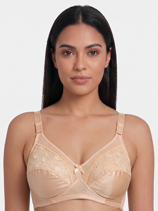 Floral Lace Full Coverage Bra – Skin