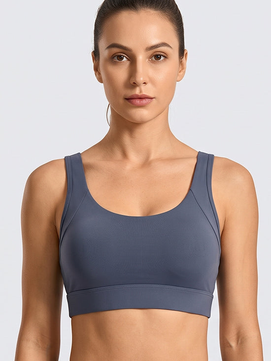 High Impact Support Sports Bra – Slate Blue