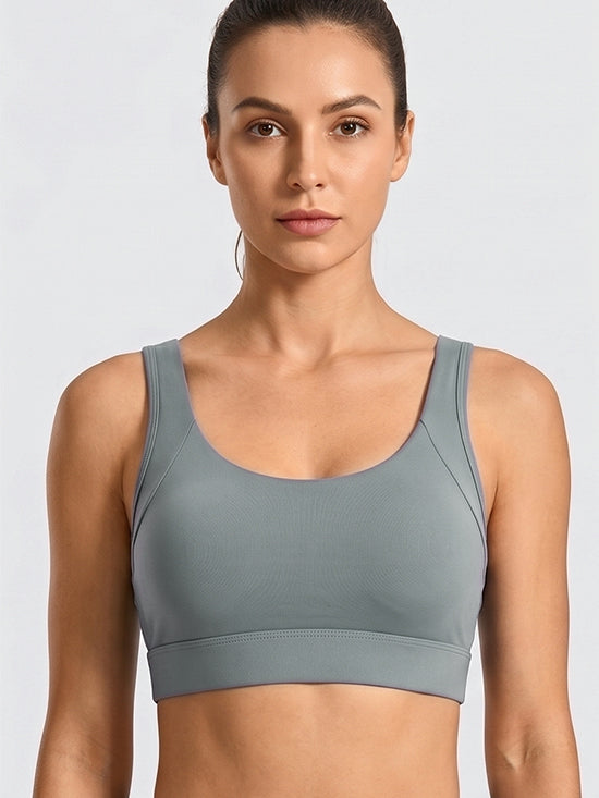 High Impact Support Sports Bra – Slate Grey