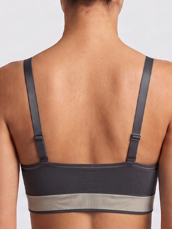 Seamless Comfort Wire-Free Bra – Black