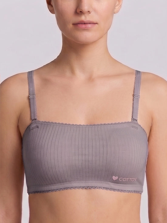 Convertible Strapless Bandeau Bra – Brown