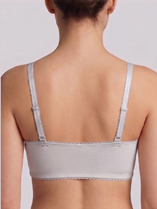 Convertible Strapless Bandeau Bra – Silver
