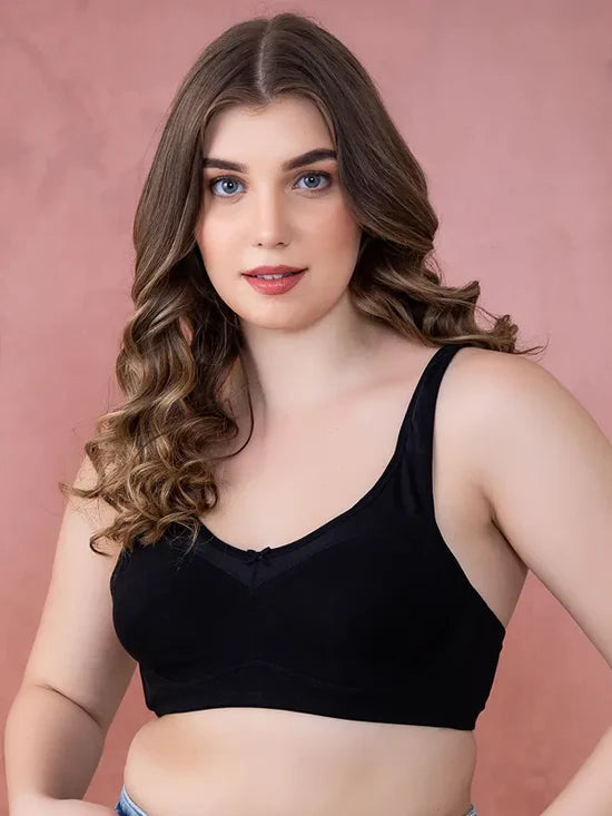 Seamless Floral Bra - Lavendar - Lingerie Royal